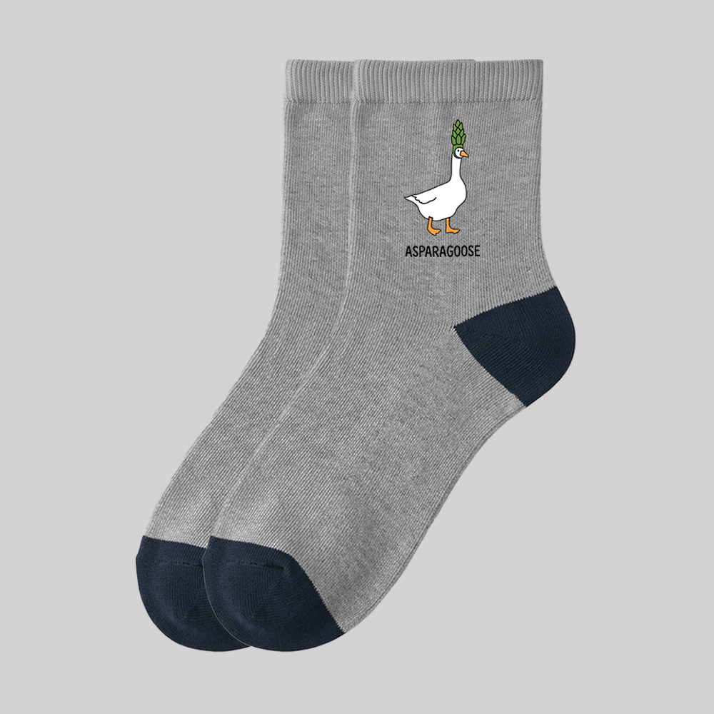 Asparagoose Geek Cotton Daily Socks