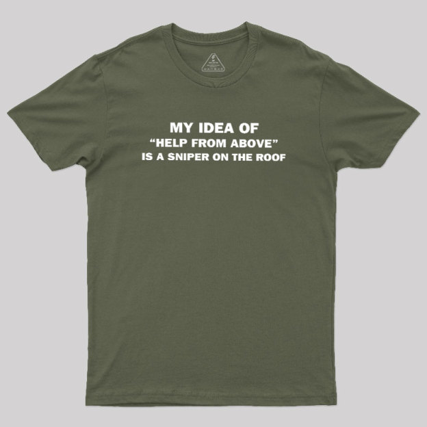 Help from Above Geek T-Shirt