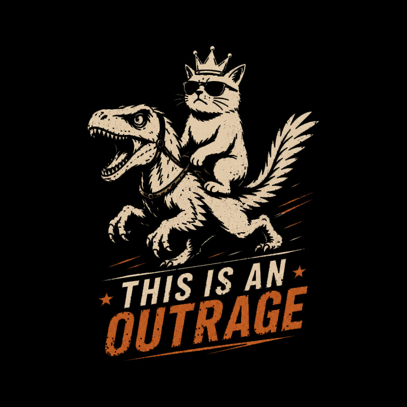 This Is An Outrage Geek T-Shirt