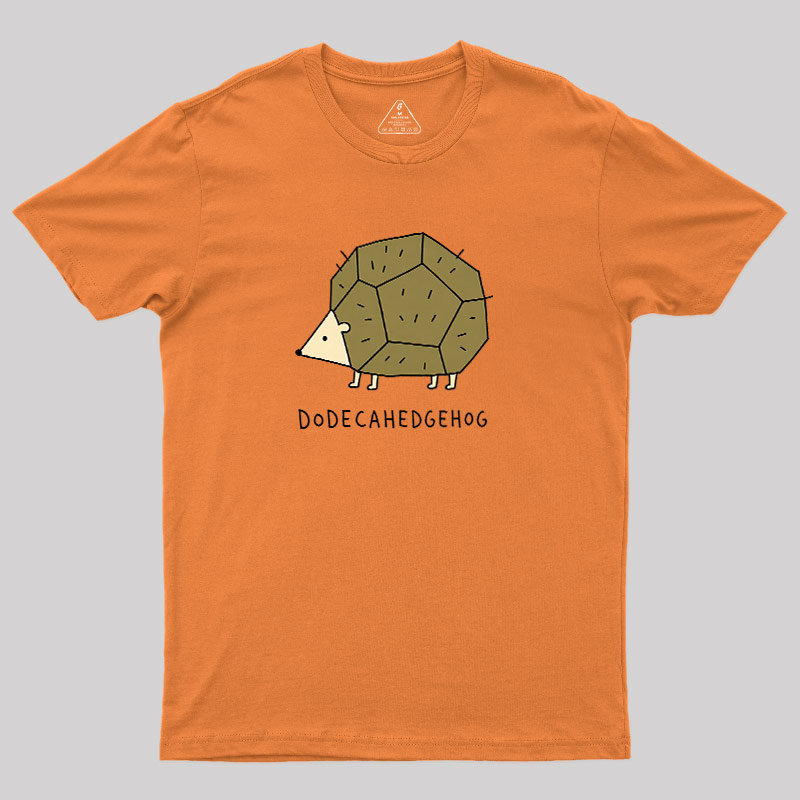 Dodecahedgehog Geek T-Shirt