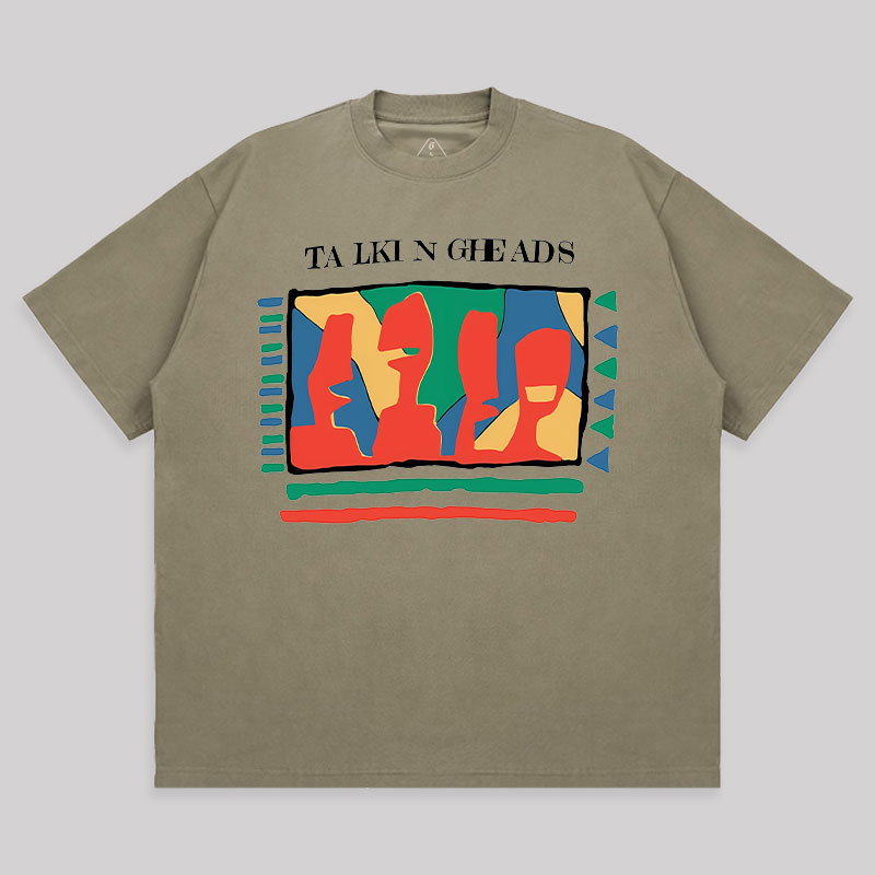 Talking Heads Unisex Oversized T-shirt