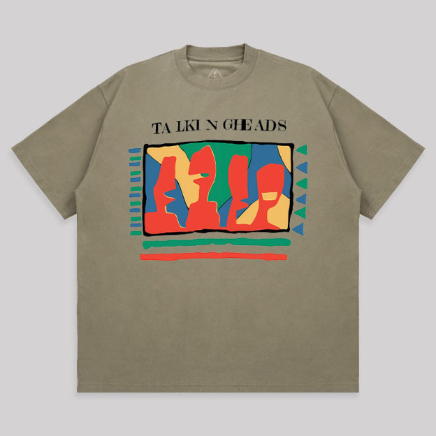 Talking Heads Unisex Oversized T-shirt