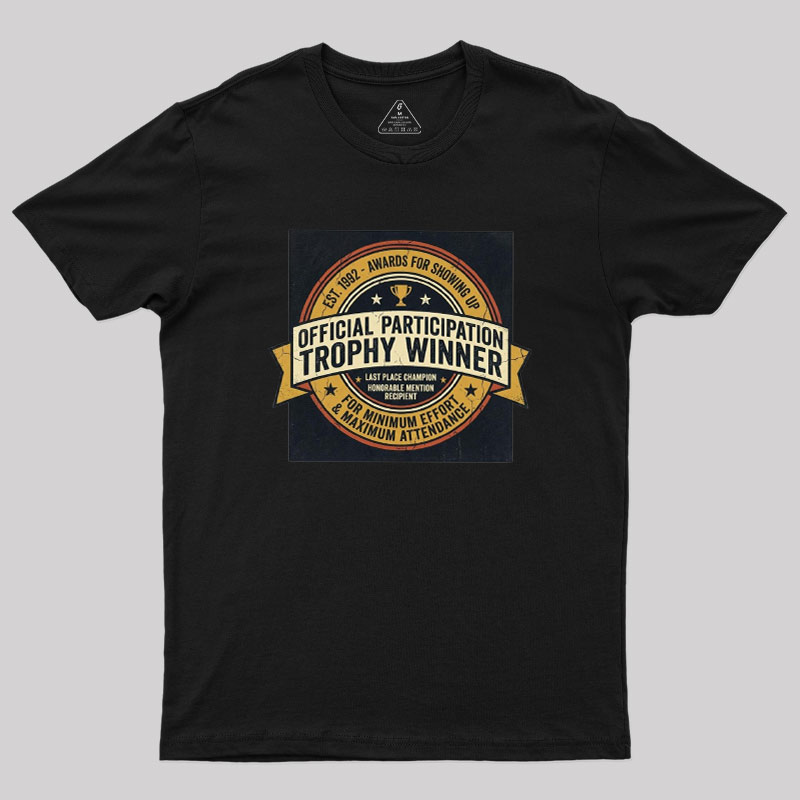 Participation Award Club Geek T-Shirt