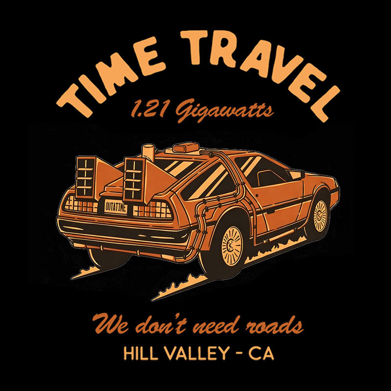 Vintage Time Travel Geek T-Shirt