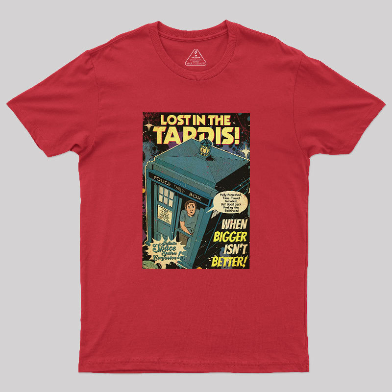 Lost in the TARDIS Geek T-Shirt