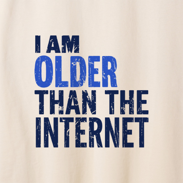 I'm Older Geek Retro Raglan Long-Sleeve Tee