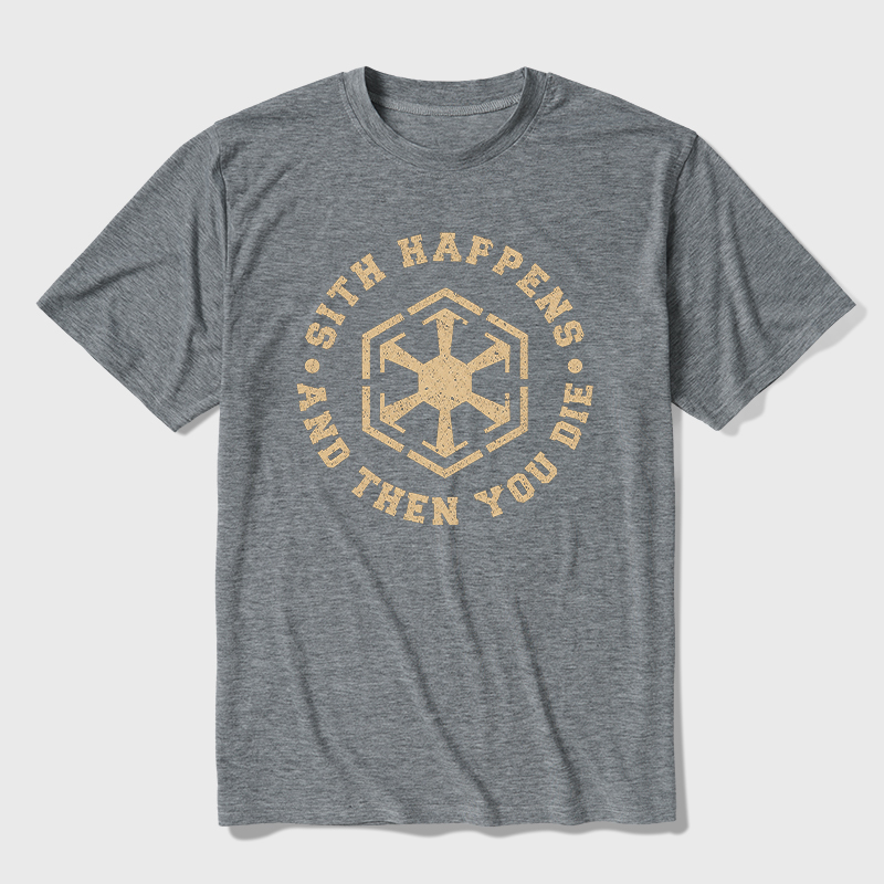 Sith Happens Ultra Soft Heather Tees