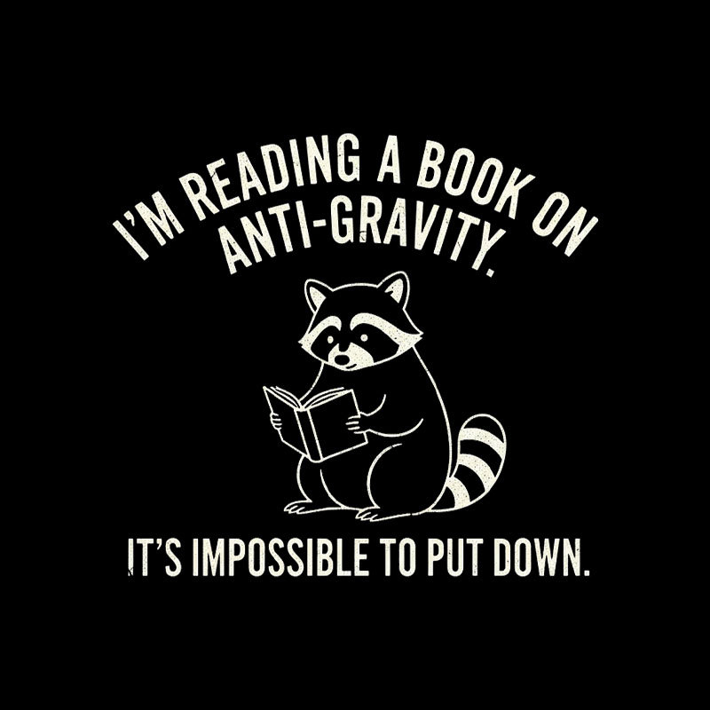 Anti-Gravity Book Geek T-Shirt