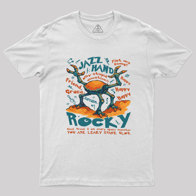 Rocky Jazz Hand Geek T-Shirt