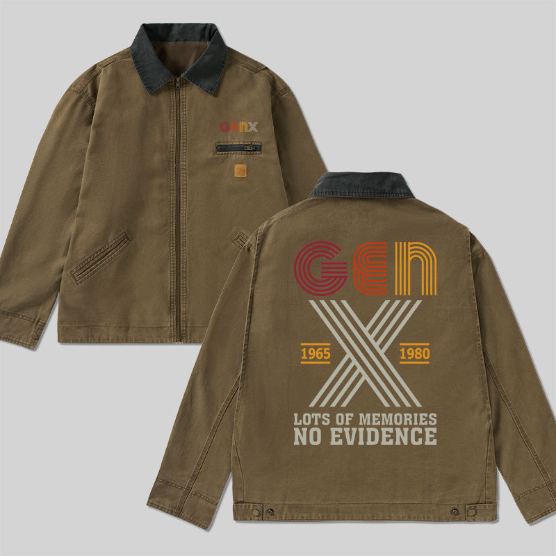 Genx Lots of Memories Classic Work Jacket