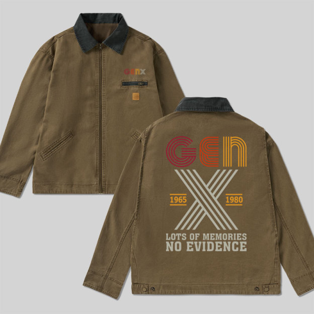 Genx Lots of Memories Classic Work Jacket