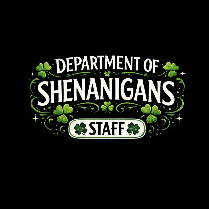 Department of Shenanigans Staff Geek T-Shirt