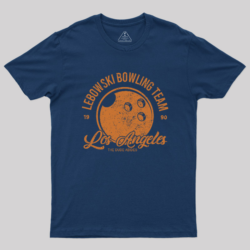 Lebowski Bowling Team Geek T-Shirt