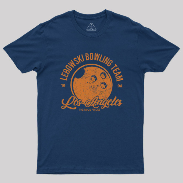Lebowski Bowling Team Geek T-Shirt
