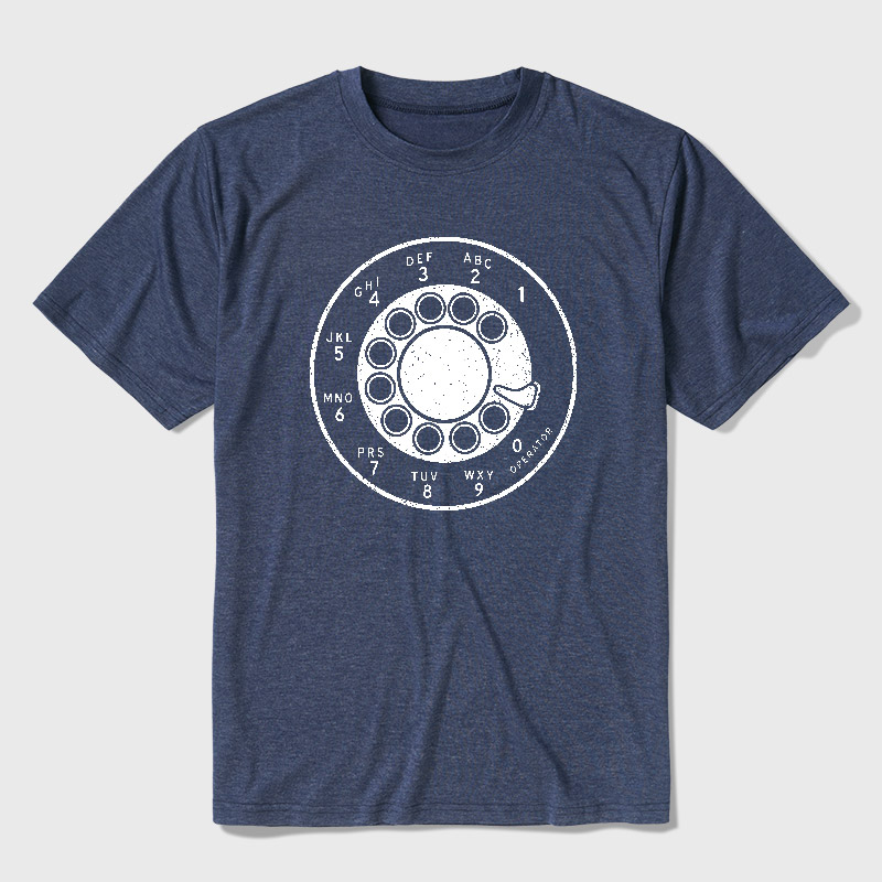 Rotary Dial Vintage Ultra Soft Heather Tee