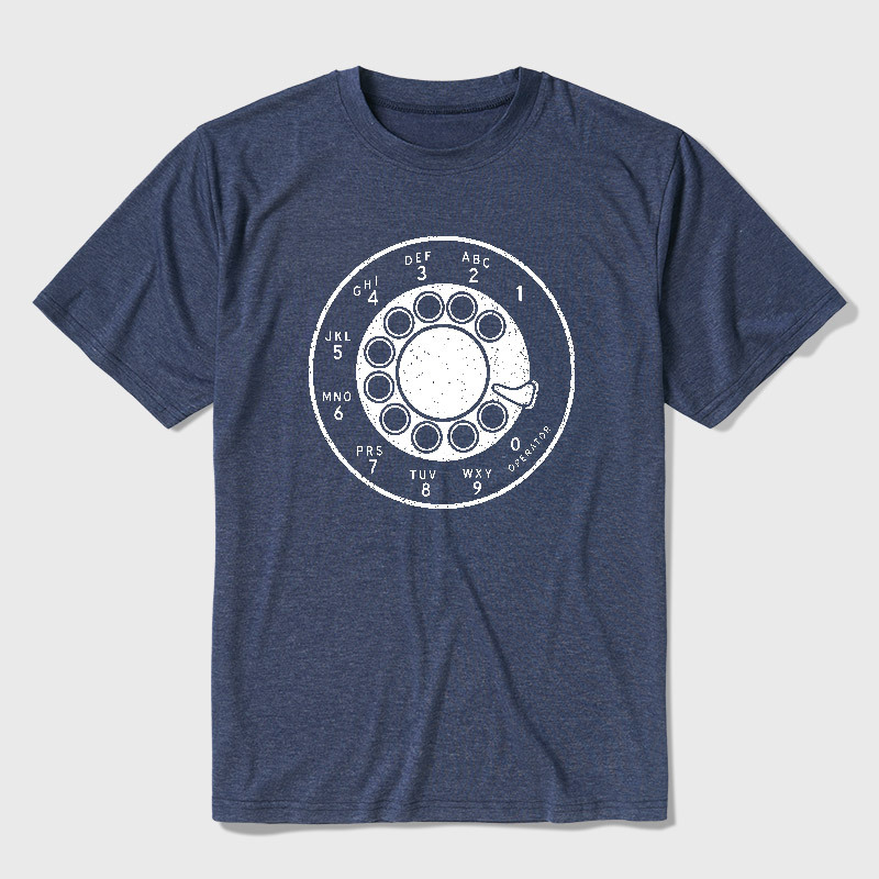 Rotary Dial Vintage Ultra Soft Heather Tee