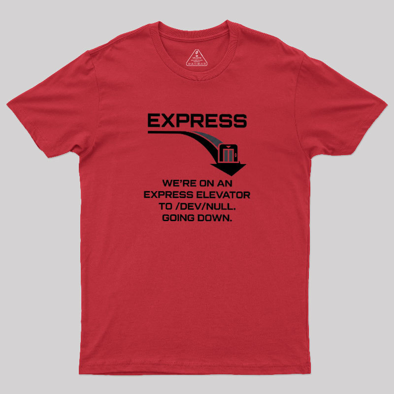 Data Black Hole Express Geek T-Shirt