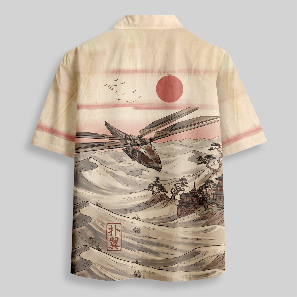 Ornithopter Sand Patrol Button Up Pocket Shirt