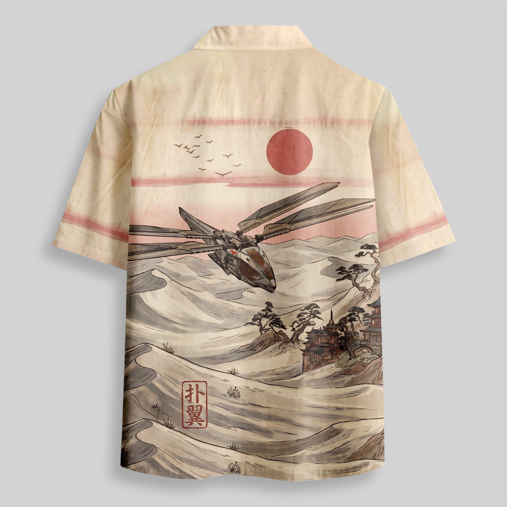 Ornithopter Sand Patrol Button Up Pocket Shirt