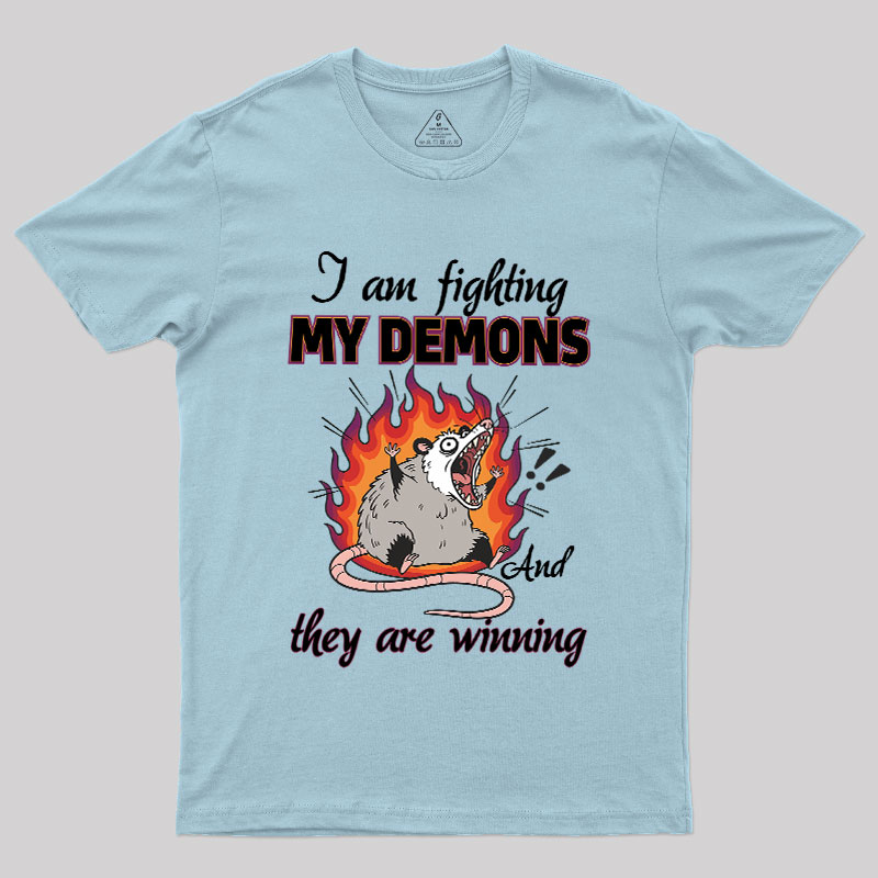 Demon Battle Geek T-Shirt