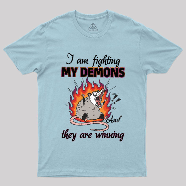 Demon Battle Geek T-Shirt