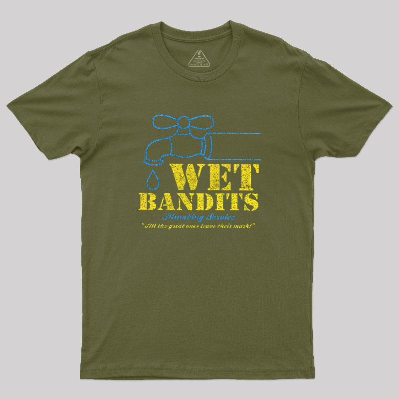 Wet Bandits Plumbing Geek T-Shirt