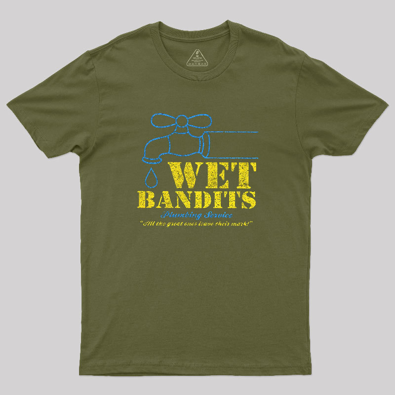 Wet Bandits Plumbing Geek T-Shirt