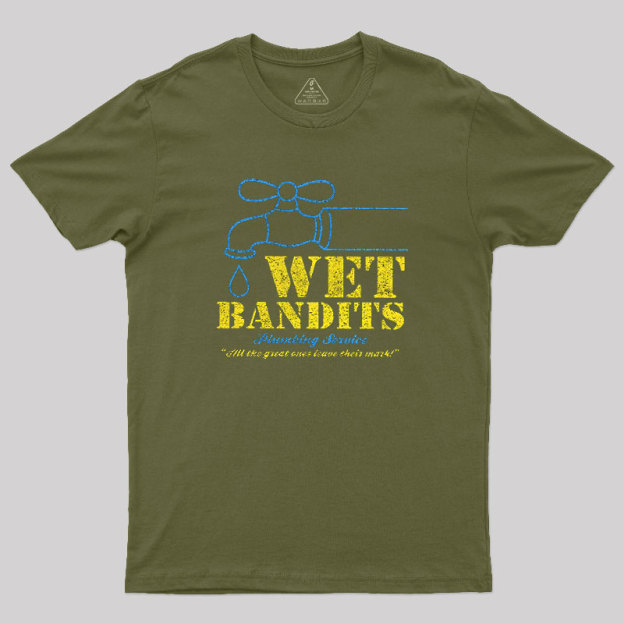 Wet Bandits Plumbing Geek T-Shirt