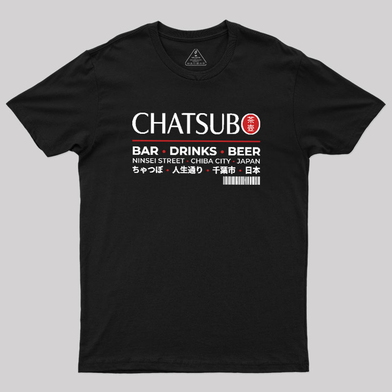 The Chatsubo Bar Geek T-Shirt