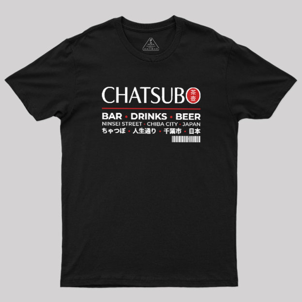The Chatsubo Bar Geek T-Shirt