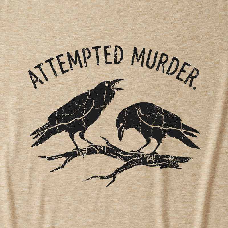 Attempted Murder Ultra Soft Heather Tank