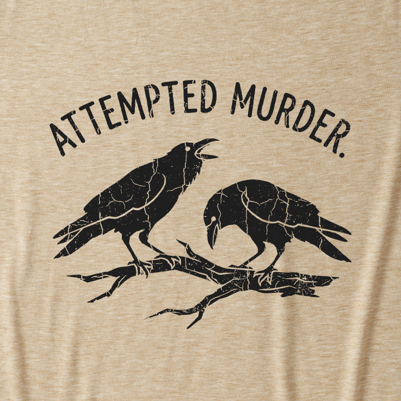 Attempted Murder Ultra Soft Heather Tank