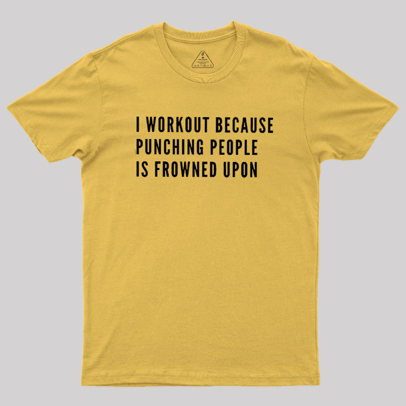 Funny Gym Humor Geek T-Shirt