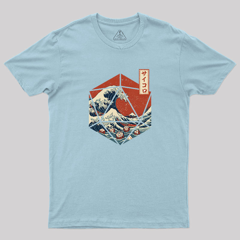 The Great Wave Of Fate Geek T-Shirt
