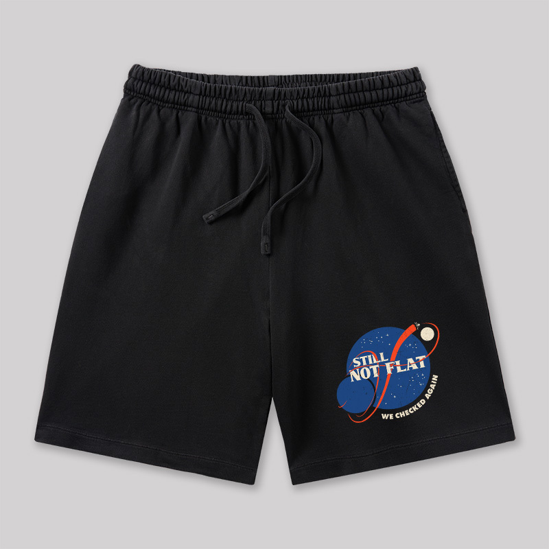 Still Not Flat Geeky Washed Shorts