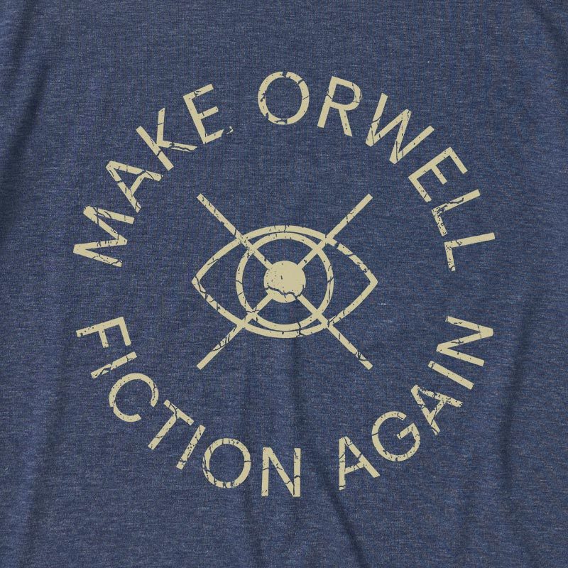 Make Orwell Fiction Again Ultra Soft Heather Tee