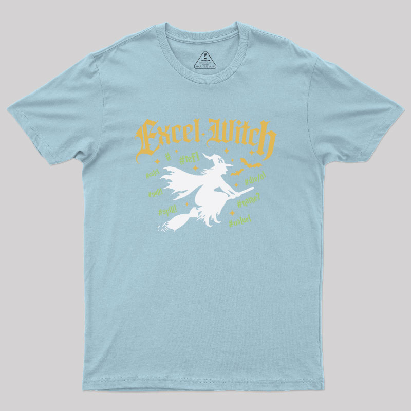 Excel Wizard Geek T-Shirt