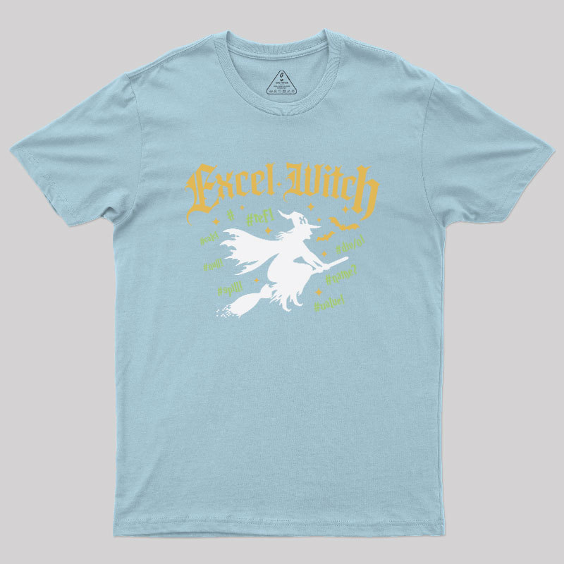 Excel Wizard Geek T-Shirt