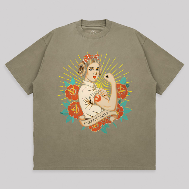 Rebels Unite Unisex Oversized T-shirt