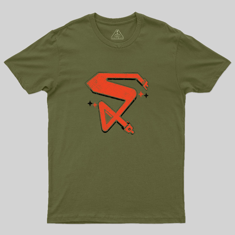 Rocket S Letter Geek T-Shirt