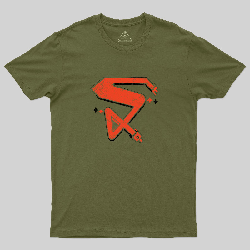 Rocket S Letter Geek T-Shirt