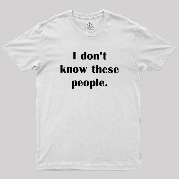 Stranger Alert Geek T-Shirt