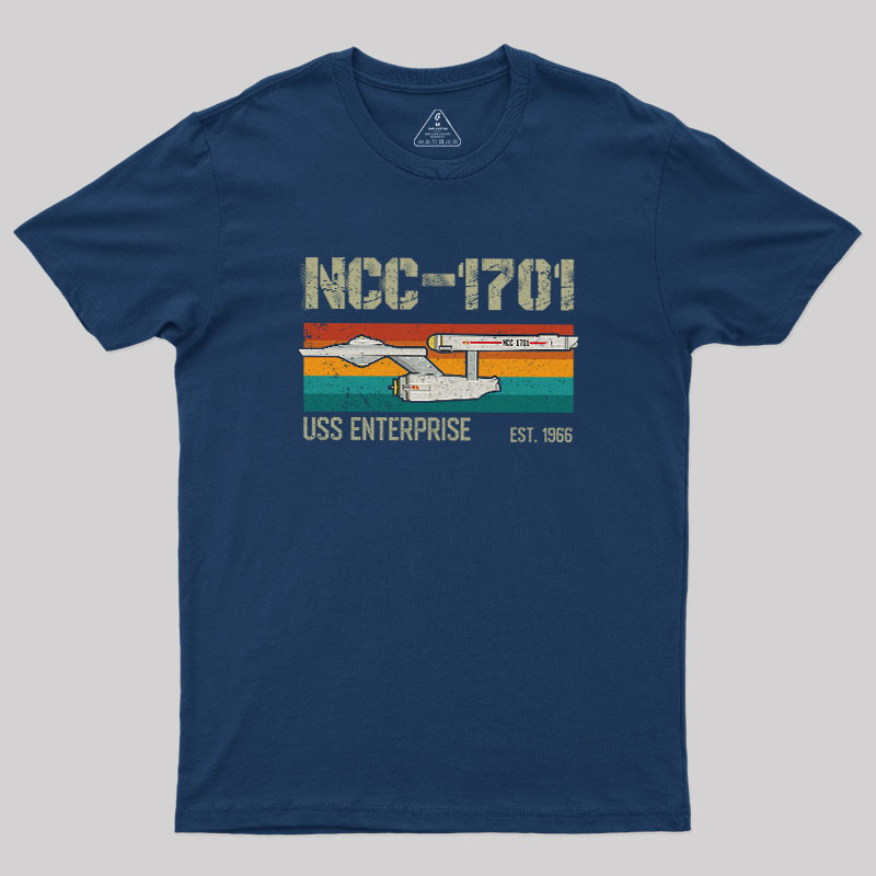 NCC-1701 USS ENTERPRISE Geek T-Shirt