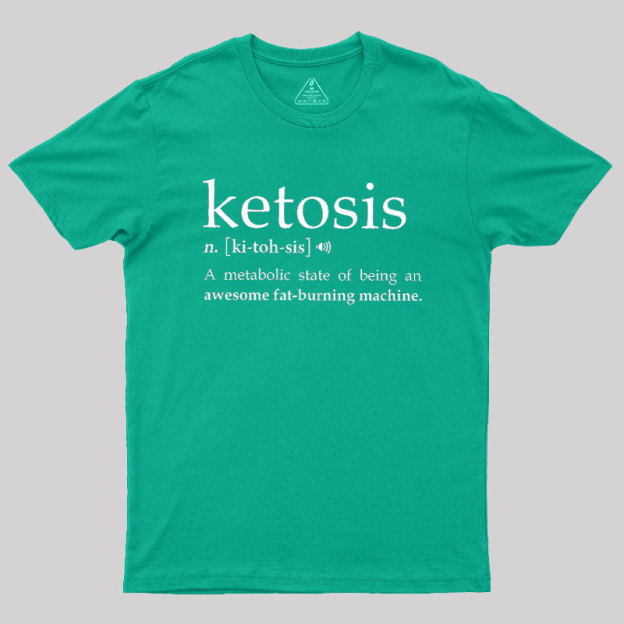 Keto Definition Geek T-Shirt