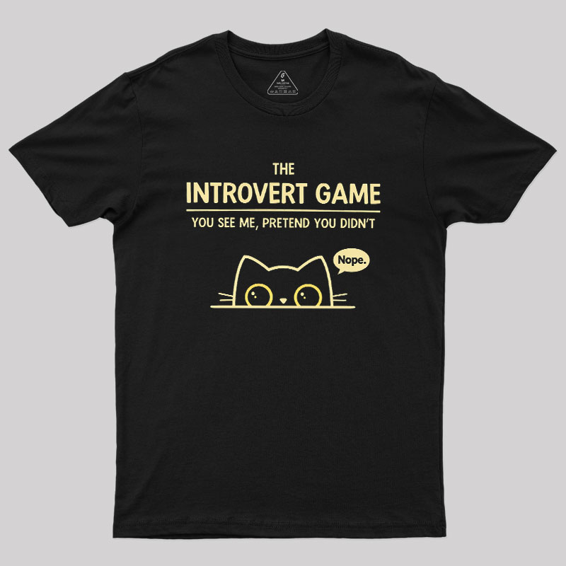 The Introvert Game Geek T-Shirt