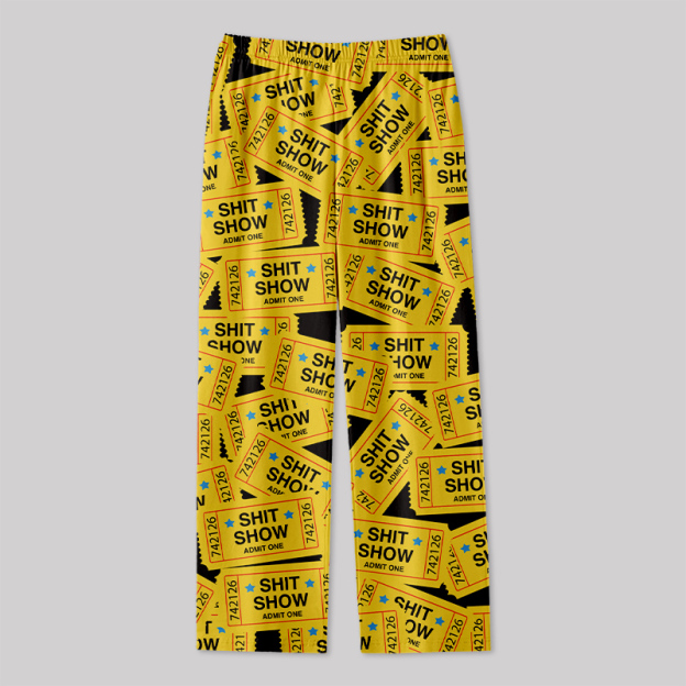 Ticket to Disaster Geek Loungewear Pants