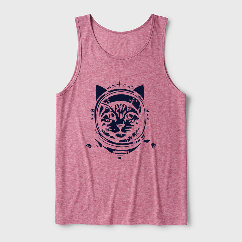 Astro Cat Ultra Soft Heather Tank