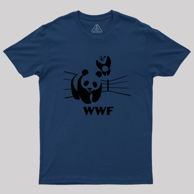 Funny WWF Pandas Geek T-Shirt