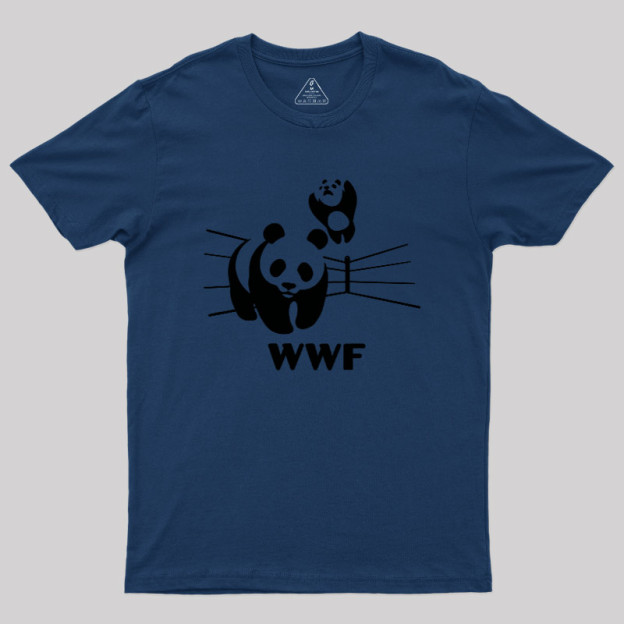 Funny WWF Pandas Geek T-Shirt
