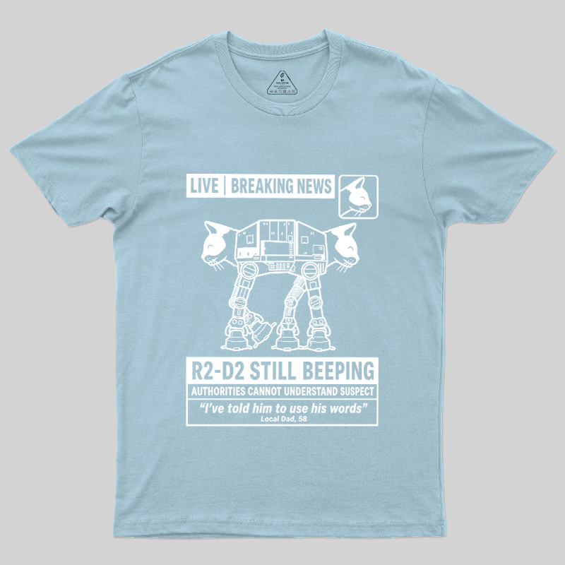 Cat Walker Still Beeping Geek T-Shirt